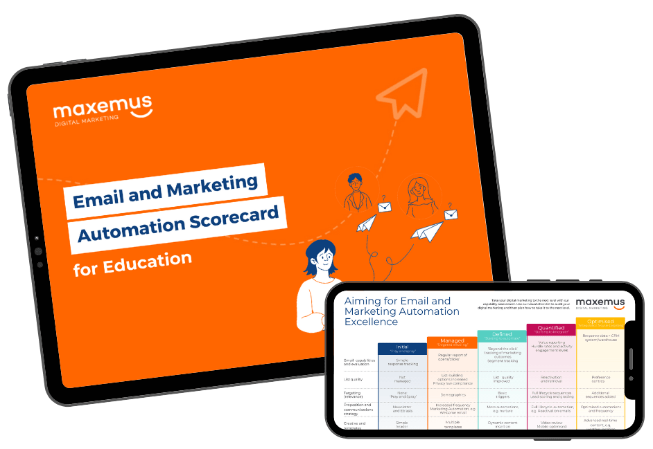 Thank you for downloading our education email and marketing automation scorecard